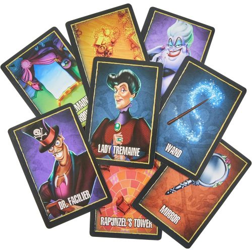 해즈브로 Hasbro Gaming Clue: Disney Villains Edition Game, Board Game for Kids Ages 8+, Game for 2-6 Players, Fun Family Game for Disney Fans (Amazon Exclusive)