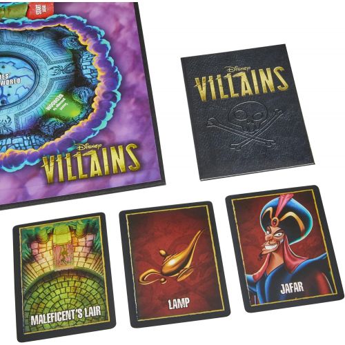 해즈브로 Hasbro Gaming Clue: Disney Villains Edition Game, Board Game for Kids Ages 8+, Game for 2-6 Players, Fun Family Game for Disney Fans (Amazon Exclusive)