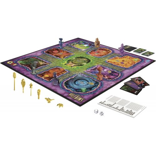 해즈브로 Hasbro Gaming Clue: Disney Villains Edition Game, Board Game for Kids Ages 8+, Game for 2-6 Players, Fun Family Game for Disney Fans (Amazon Exclusive)