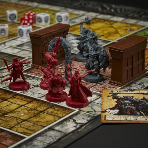 해즈브로 Hasbro Gaming Avalon Hill HeroQuest Game System Tabletop Board Game, Immersive Fantasy Dungeon Crawler Adventure Game for Ages 14 and Up, 2-5 Players