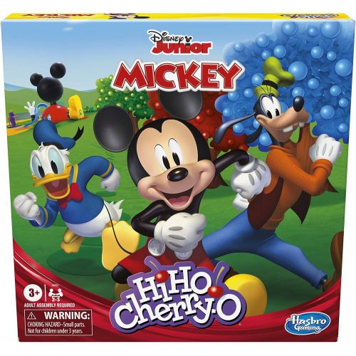 해즈브로 Hasbro Gaming Hi Ho Cherry-O Game Disney Mickey Mouse Clubhouse Edition (Amazon Exclusive)