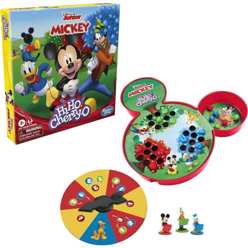 해즈브로 Hasbro Gaming Hi Ho Cherry-O Game Disney Mickey Mouse Clubhouse Edition (Amazon Exclusive)
