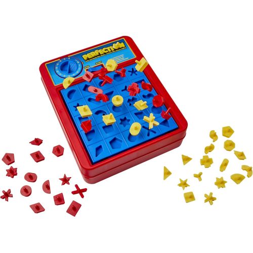 해즈브로 Hasbro Gaming Perfection Game Plus 2-Player Duel Mode Popping Shapes and Pieces Ages 5 and Up (Amazon Exclusive)