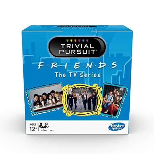 해즈브로 Hasbro Gaming Trivial Pursuit: Friends The TV Series Edition Trivia Party Game; 600 Trivia Questions for Tweens and Teens Ages 12 and Up (Amazon Exclusive)