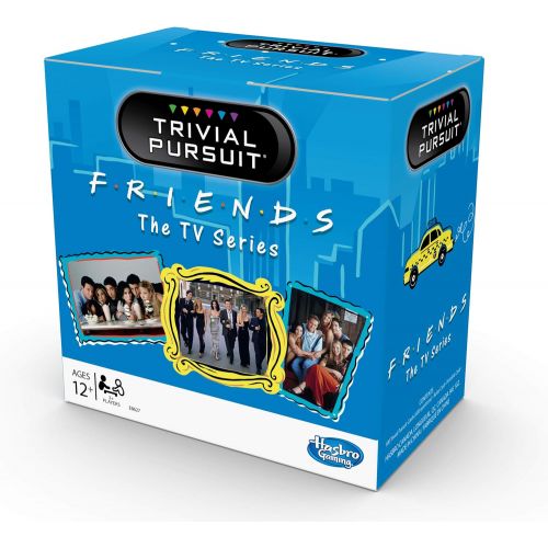 해즈브로 Hasbro Gaming Trivial Pursuit: Friends The TV Series Edition Trivia Party Game; 600 Trivia Questions for Tweens and Teens Ages 12 and Up (Amazon Exclusive)