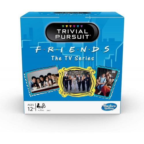 해즈브로 Hasbro Gaming Trivial Pursuit: Friends The TV Series Edition Trivia Party Game; 600 Trivia Questions for Tweens and Teens Ages 12 and Up (Amazon Exclusive)