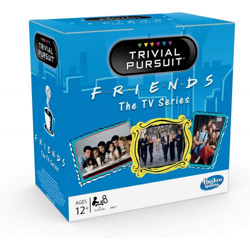 해즈브로 Hasbro Gaming Trivial Pursuit: Friends The TV Series Edition Trivia Party Game; 600 Trivia Questions for Tweens and Teens Ages 12 and Up (Amazon Exclusive)