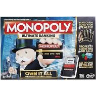 Hasbro Gaming Monopoly Game: Ultimate Banking Edition Board Game, Electronic Banking Unit, Game for Families and Kids Ages 8 and Up (Amazon Exclusive)