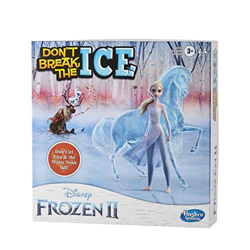 해즈브로 Hasbro Gaming Dont Break The Ice Disney Frozen 2 Edition Game for Kids Ages 3 and Up, Featuring Elsa and The Water Nokk (Amazon Exclusive)