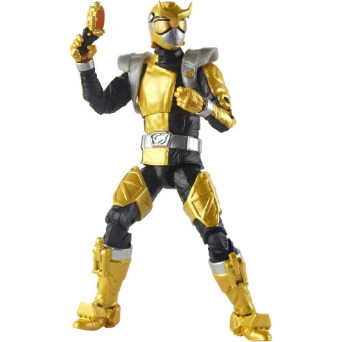 해즈브로 Hasbro Power Rangers Lightning Collection 6 Beast Morphers Gold Ranger Collectible Action Figure Toy with Accessories