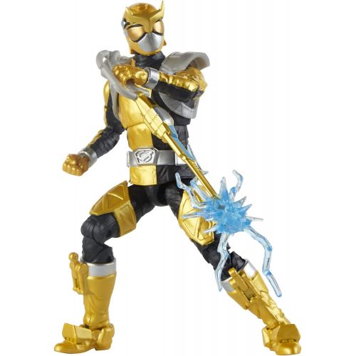 해즈브로 Hasbro Power Rangers Lightning Collection 6 Beast Morphers Gold Ranger Collectible Action Figure Toy with Accessories