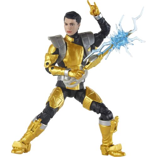 해즈브로 Hasbro Power Rangers Lightning Collection 6 Beast Morphers Gold Ranger Collectible Action Figure Toy with Accessories