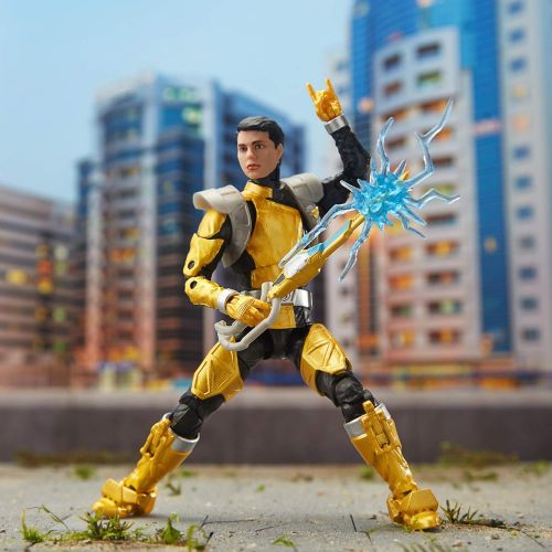 해즈브로 Hasbro Power Rangers Lightning Collection 6 Beast Morphers Gold Ranger Collectible Action Figure Toy with Accessories