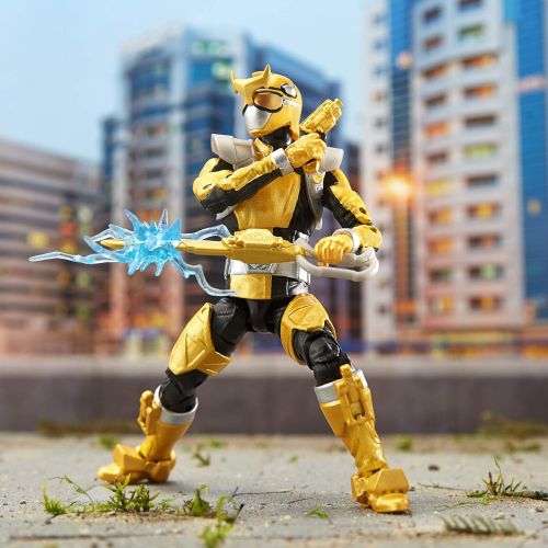 해즈브로 Hasbro Power Rangers Lightning Collection 6 Beast Morphers Gold Ranger Collectible Action Figure Toy with Accessories