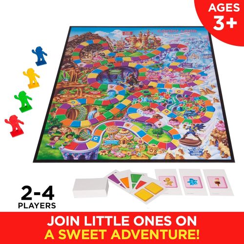 해즈브로 Hasbro Gaming Candy Land Kingdom Of Sweet Adventures Board Game For Kids Ages 3 & Up (Amazon Exclusive), Red