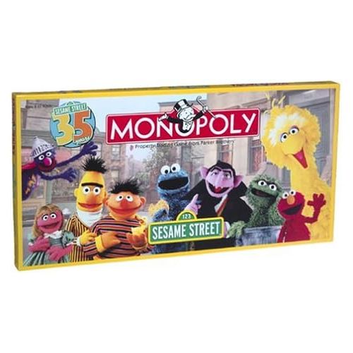 해즈브로 Hasbro Sesame Street 35th Anniversary Edition Monopoly