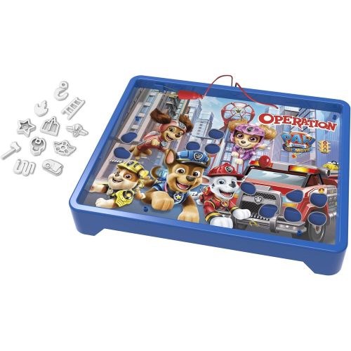 해즈브로 Hasbro Gaming Operation Game: Paw Patrol The Movie Edition Board Game for Kids Ages 6 and Up, Nickelodeon Paw Patrol Game for 1 or More Players