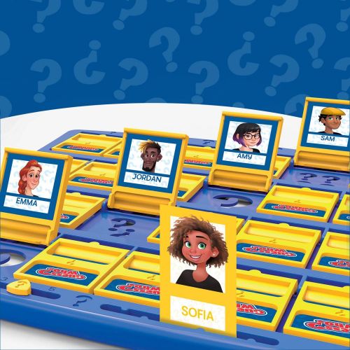 해즈브로 Hasbro Gaming Guess Who? Board Game with People and Pets, The Original Guessing Game for Kids Ages 6 and Up, Includes People Cards and Pets Cards (Amazon Exclusive)