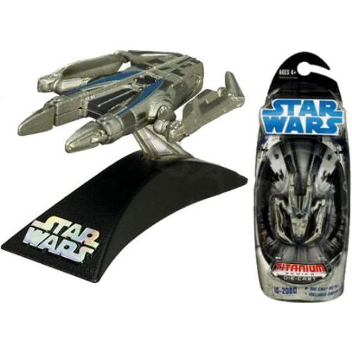 해즈브로 Hasbro Star Wars 2009 Titanium Die-Cast Mini Vehicle IG-88s Ship: IG 2000