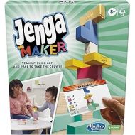 Hasbro Gaming Jenga Maker, Wooden Blocks, Stacking Tower Game, Game for Kids Ages 8 and Up, Game for 2-6 Players, Play in Teams