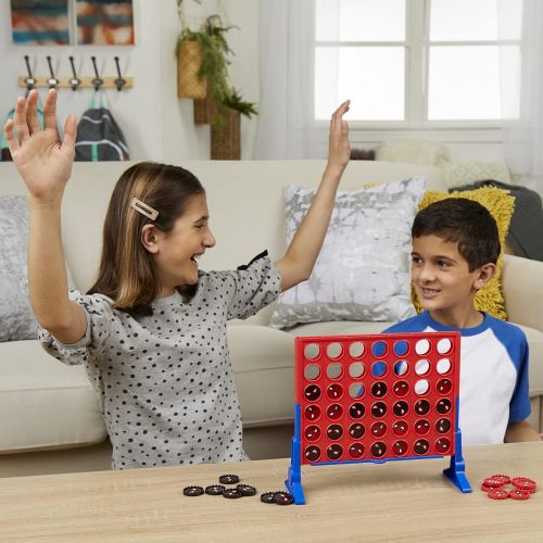 해즈브로 Hasbro Gaming Connect 4 Game: Marvel Spider-Man Edition, Connect 4 Gameplay, Strategy Game for 2 Players, Fun Board Game for Kids Ages 6 and Up (Amazon Exclusive)