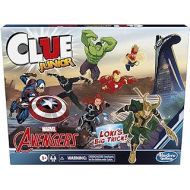 Hasbro Gaming Clue Junior: Marvel Avengers Edition Board Game for Kids Ages 5+, Lokis Big Trick, Classic Mystery Game for 2-6 Players (Amazon Exclusive)