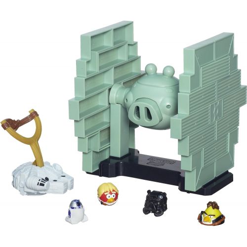 해즈브로 Hasbro Gaming Star Wars Angry Birds Jenga Tie Fighter Stacking Game