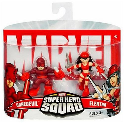 해즈브로 Hasbro Marvel Super Hero Squad - Daredevil and Elektra