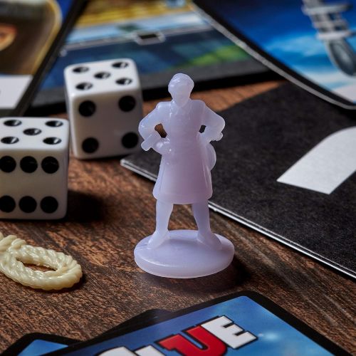 해즈브로 Hasbro Gaming Hasbro Clue Game; Incudes The Ghost Of Mrs. White; Compatible With Alexa (Amazon Exclusive); Mystery Board Game For Kids Ages 8 And Up