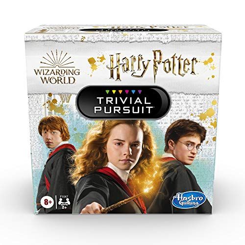 해즈브로 Hasbro Gaming Trivial Pursuit: Wizarding World Harry Potter Edition Compact Trivia Game for 2 or More Players, 600 Trivia Questions, Ages 8 and Up (Amazon Exclusive)