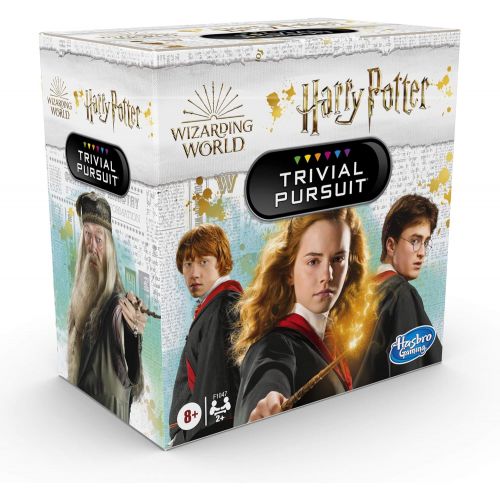 해즈브로 Hasbro Gaming Trivial Pursuit: Wizarding World Harry Potter Edition Compact Trivia Game for 2 or More Players, 600 Trivia Questions, Ages 8 and Up (Amazon Exclusive)