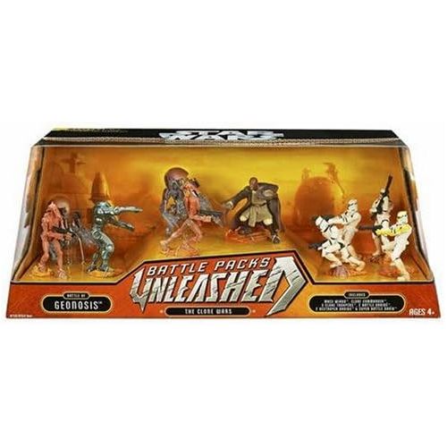 해즈브로 Hasbro Star Wars Battle Packs Unleashed: Battle of Geonosis, The Clone Wars