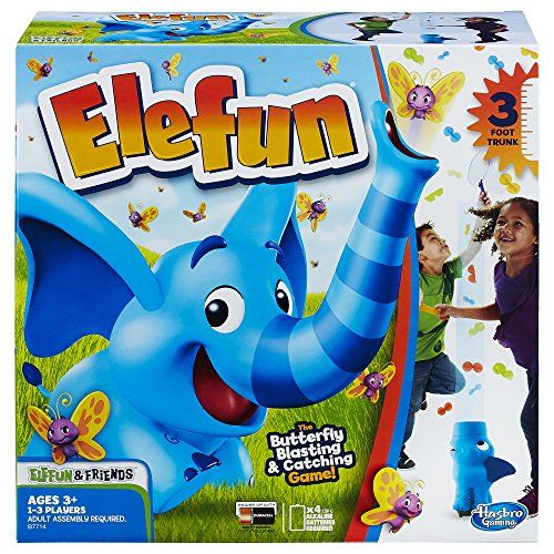해즈브로 Hasbro Gaming Hasbro Elefun and Friends Elefun Game with Butterflies and Music Kids Ages 3 and Up (Amazon Exclusive)