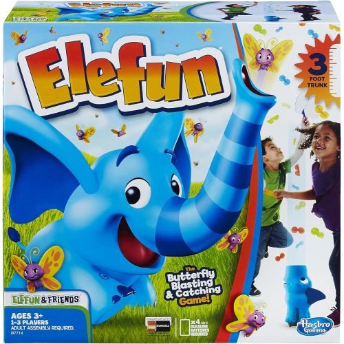 해즈브로 Hasbro Gaming Hasbro Elefun and Friends Elefun Game with Butterflies and Music Kids Ages 3 and Up (Amazon Exclusive)