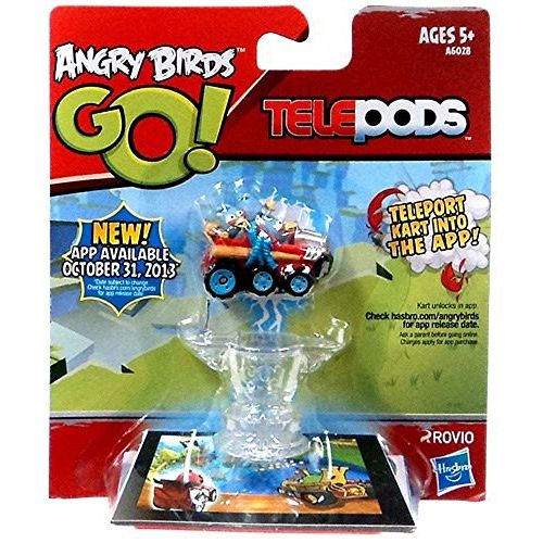 해즈브로 Hasbro Angry Birds GO! Telepods BLUE Birds Kart - Blue Jay, Jake and Jim (the Blues)