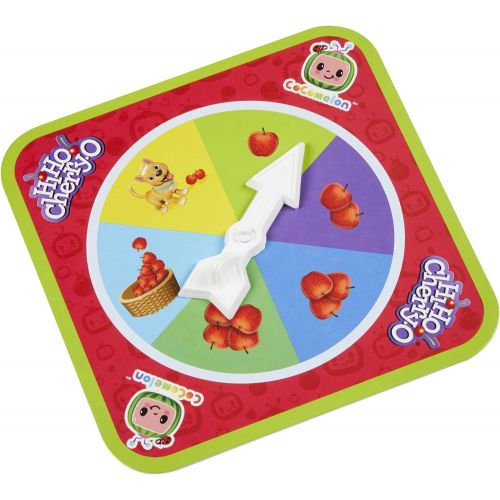 해즈브로 Hasbro Gaming Hi Ho Cherry-O: CoComelon Edition Board Game, Counting, Numbers, and Matching Game for Preschoolers, Kids Ages 3 and Up, for 2-3 Players (Amazon Exclusive)