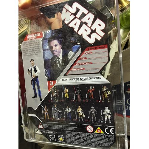 해즈브로 Hasbro Star Wars 30th Anniversary LANDO CALRISSIAN IN SMUGGLER DISGUISE Action Figure with Collector Coin