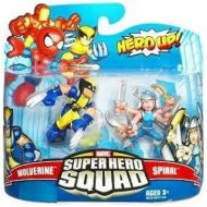 Hasbro Marvel Superhero Squad Series 16 Mini 3 Inch Figure 2Pack Wolverine & Spiral