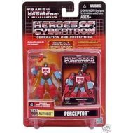 Hasbro transformers heroes of cybertron PERCEPTOR pvc figure with trading card