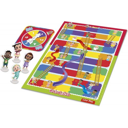 해즈브로 Hasbro Gaming Chutes and Ladders: CoComelon Edition Board Game for Kids Ages 3 and Up, Preschool Game for 2-4 Players (Amazon Exclusive)