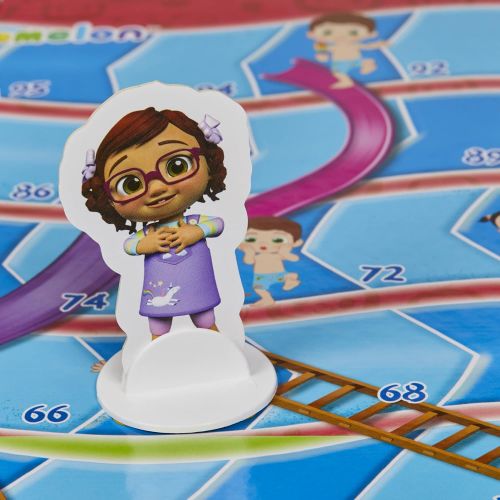 해즈브로 Hasbro Gaming Chutes and Ladders: CoComelon Edition Board Game for Kids Ages 3 and Up, Preschool Game for 2-4 Players (Amazon Exclusive)