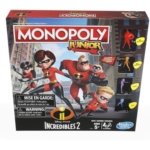 해즈브로 Hasbro Monopoly Junior - The Incredibles 2