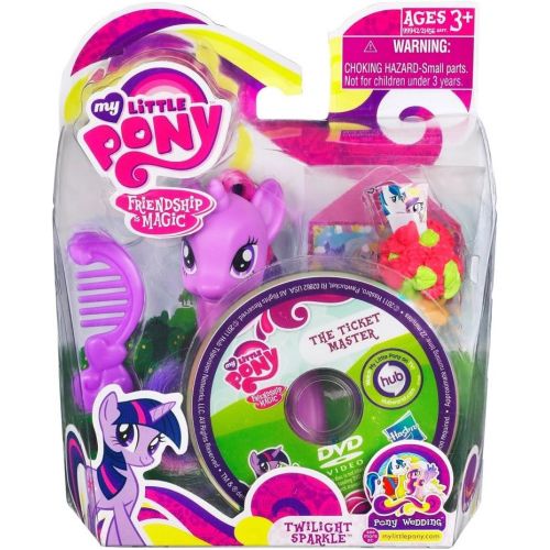 해즈브로 Hasbro My Little Pony G3: Twilight Sparkle Pony Wedding Action Figure with DVD