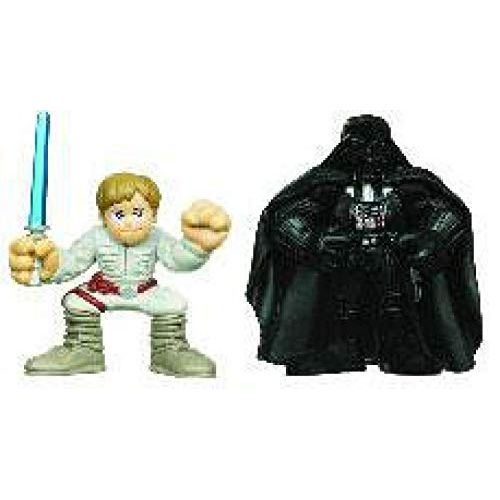 해즈브로 Hasbro Star Wars 2010 Galactic Heroes Mini Figure 2Pack Luke Skywalker Darth Vader