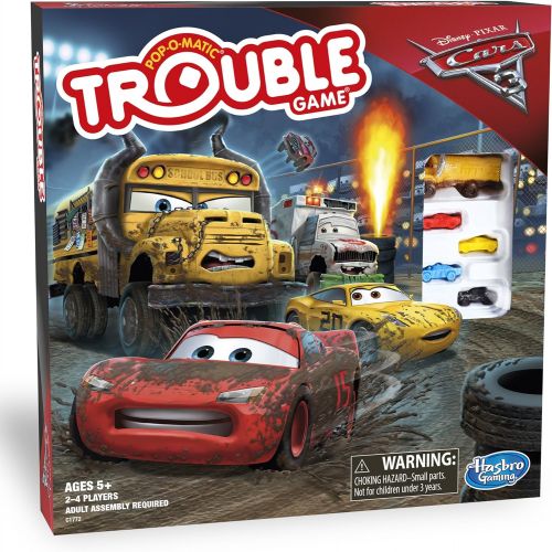 해즈브로 Hasbro Gaming Cars 3 Trouble Board Game