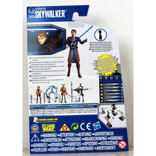 해즈브로 Hasbro Star Wars The Clone Wars 2011 Anakin Skywalker CW45 3.75 Inch