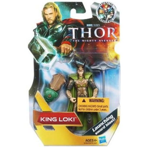 해즈브로 Hasbro Thor The Mighty Avenger Loki 4 Action Figure #12 [King]