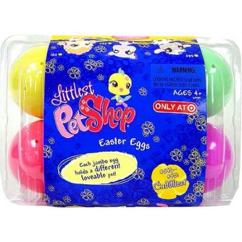 해즈브로 Hasbro Littlest Pet Shop Exclusive Easter Eggs 6-Pack of Figures