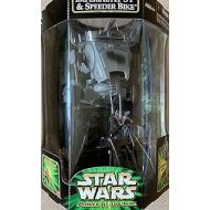 Hasbro Star Wars Power of the Jedi IMPERIAL AT-ST SCOUT WALKER & PAPLOO on SPEEDER BIKE