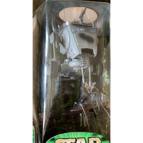 해즈브로 Hasbro Star Wars Power of the Jedi IMPERIAL AT-ST SCOUT WALKER & PAPLOO on SPEEDER BIKE